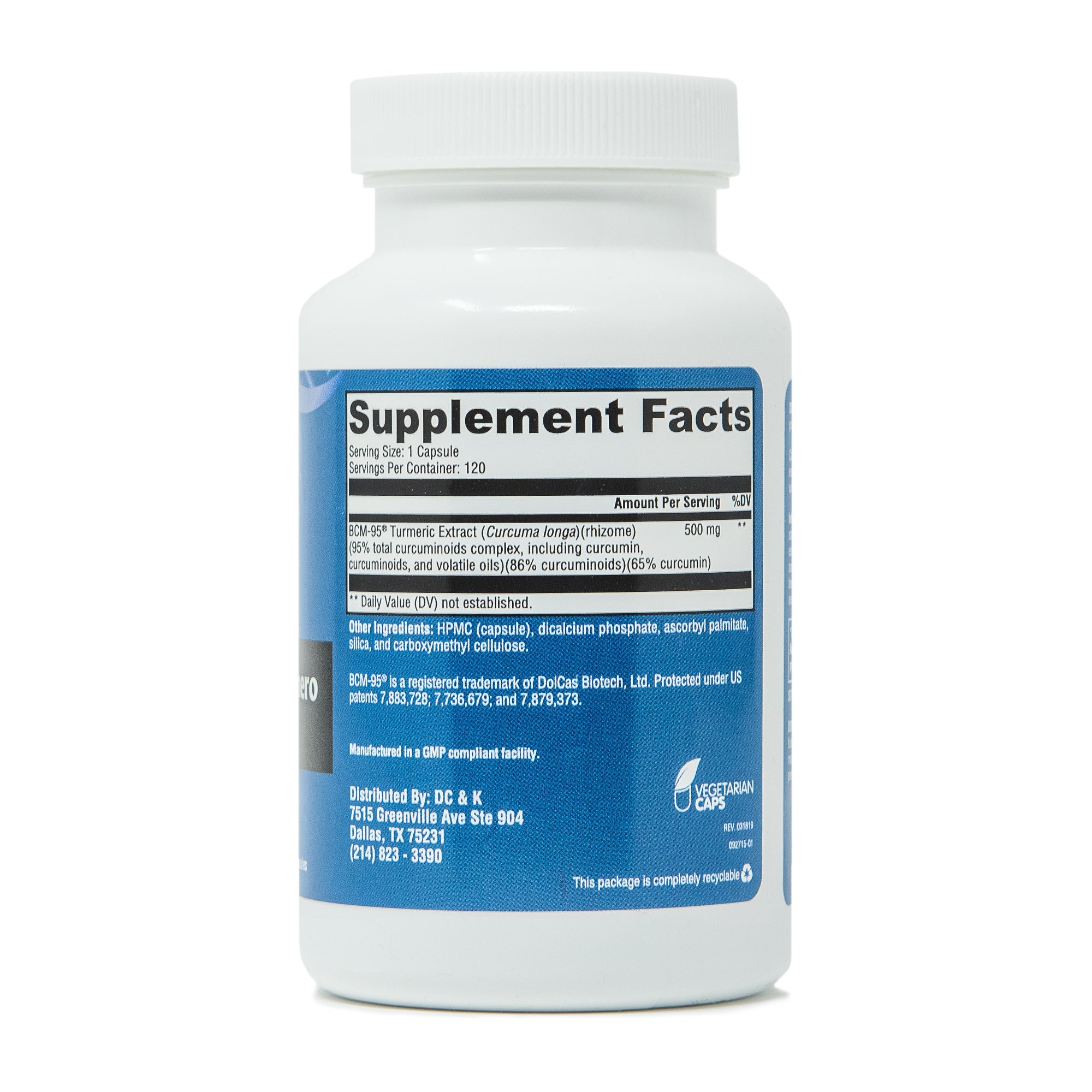 Inflam-Redux Turmero (120 vegetarian capsules)