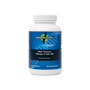 High Potency Omega-3 Fish Oil (60 fish gelatin softgels)