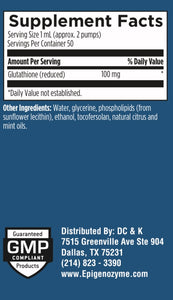 Lipsomal glutathione (liquid) 1.7 oz.