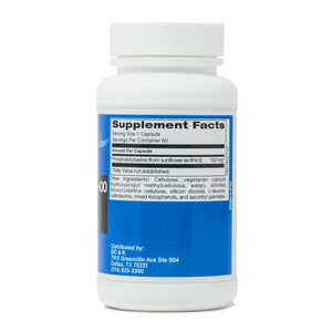 Phosphatidylserine-100 Soy Free BDNF Formula (60 capsules)
